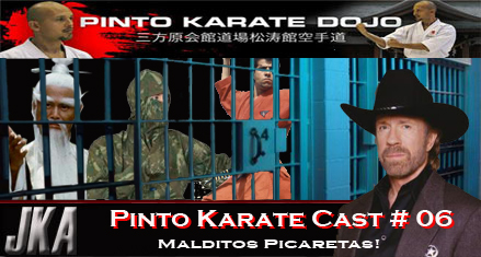 Podcats karate picaretas nas artes marciais